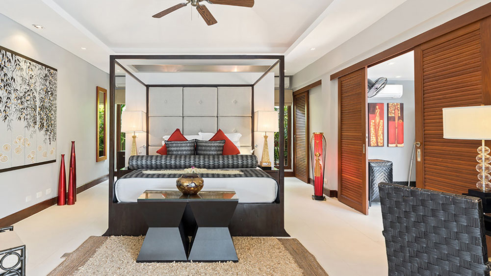 Villa Chi Samui at Lotus Samui - Master bedroom design